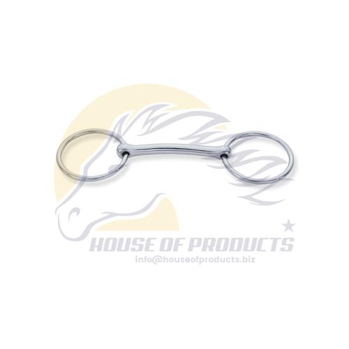 Mullen mouth loose ring snaffle bit